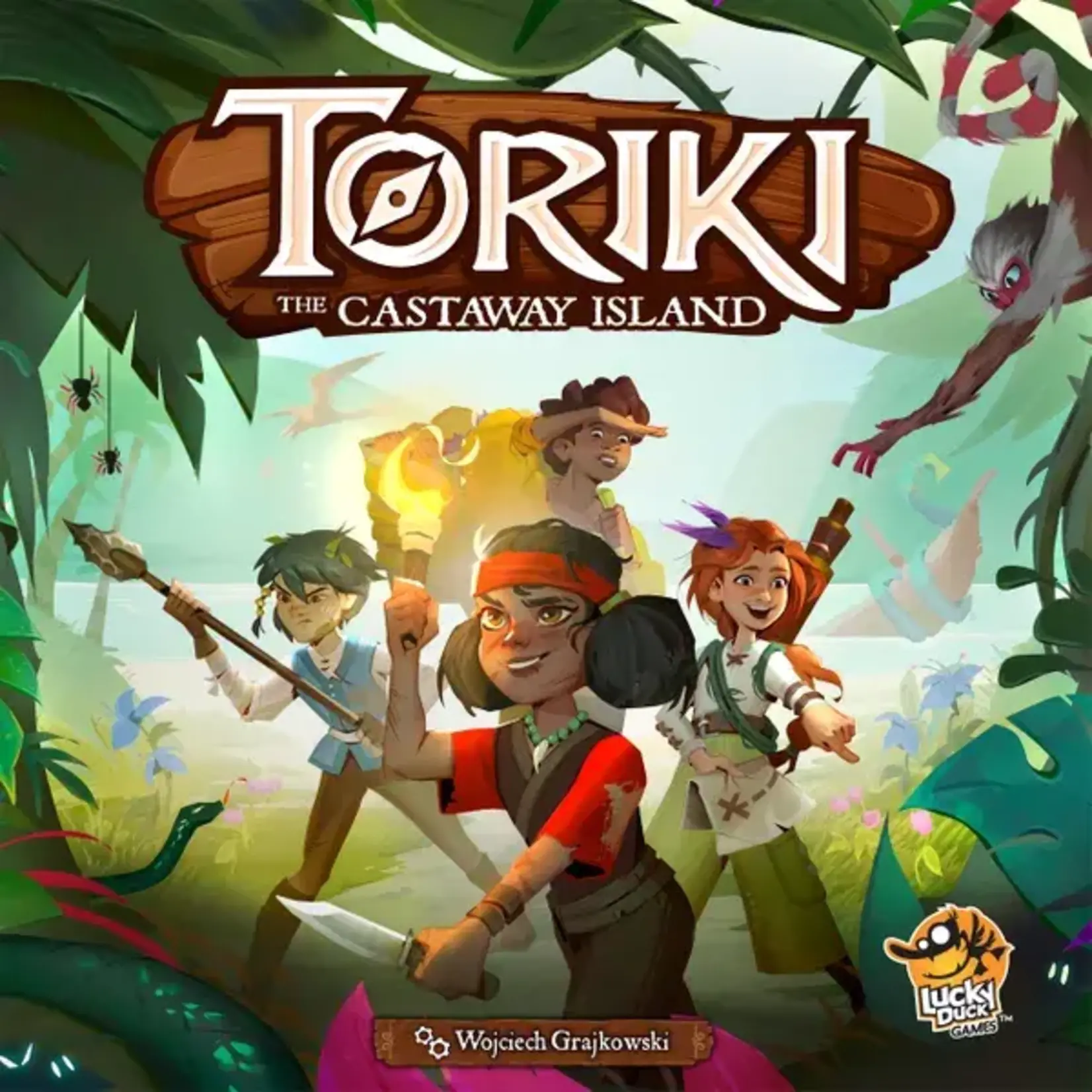 Lucky Duck Games Toriki The Castaway Island