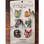 Stonemaier Games Wyrmspan Enamel Pins