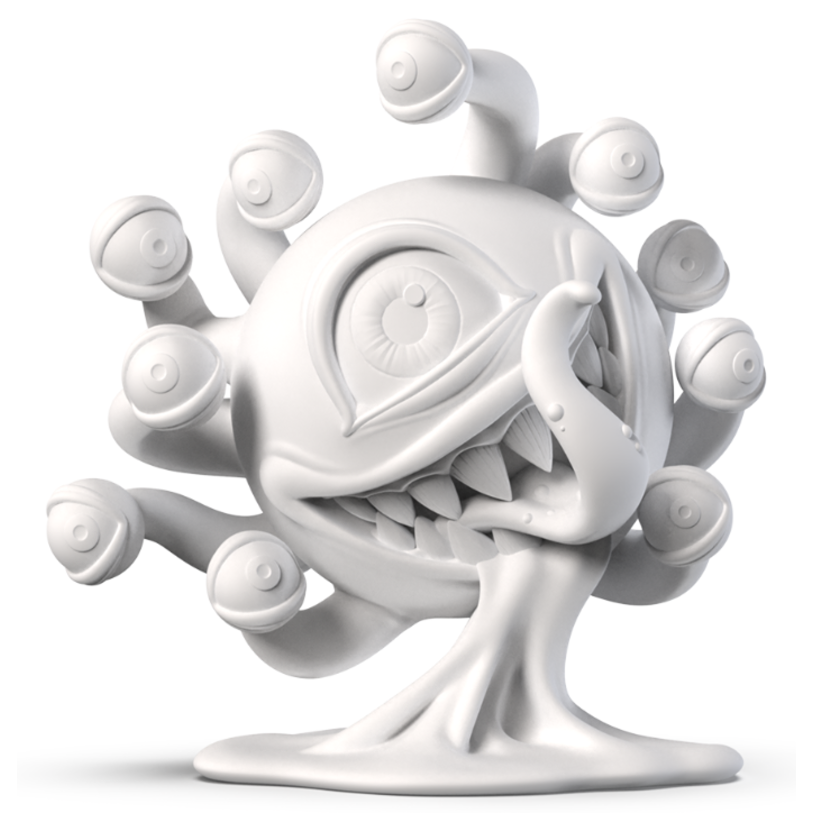 Kidrobot D&D Beholder 7in Resin Figure Blank by Kidrobot