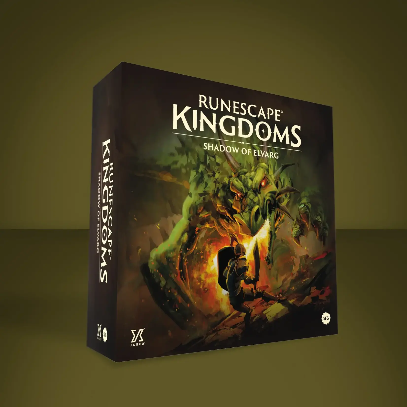 Steamforged Games RuneScape Kingdoms: The Board Game - Shadow of Elvarg Core Box