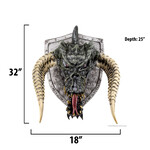 WIZKIDS/NECA D&D Black Dragon Trophy Plaque