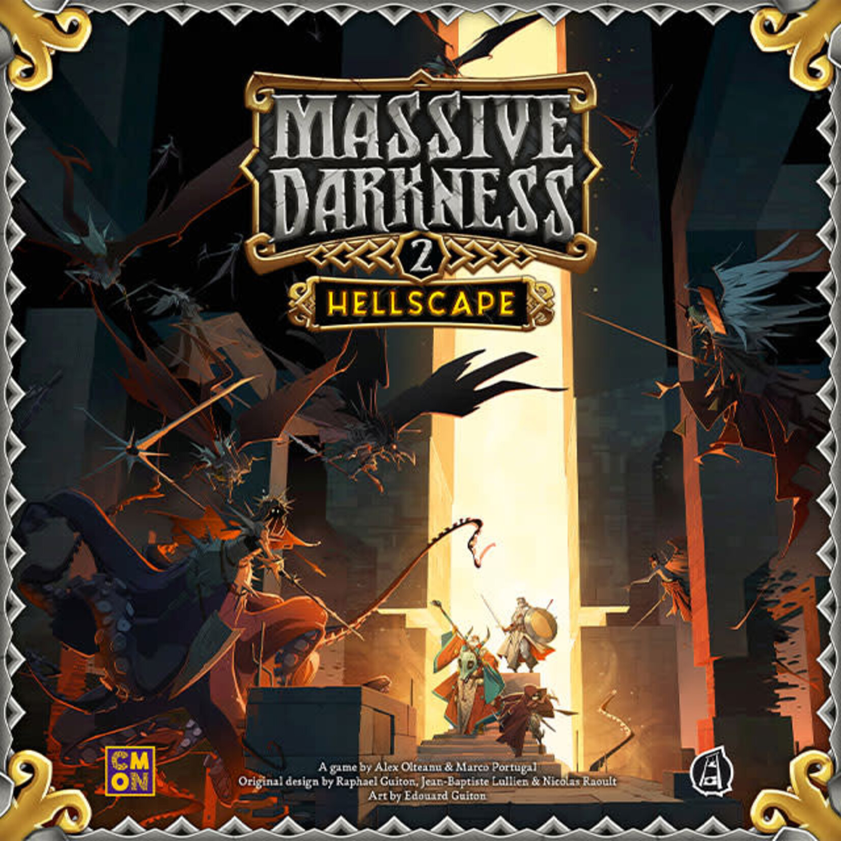 CMON Massive Darkness Hellscape & Darkbringer Bundle French Edition