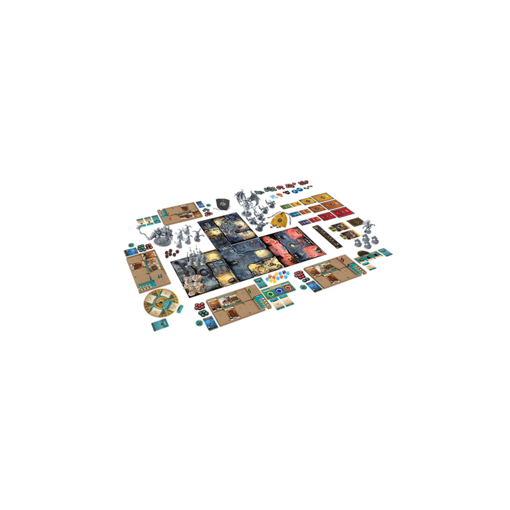 CMON Massive Darkness Hellscape & Darkbringer Bundle French Edition