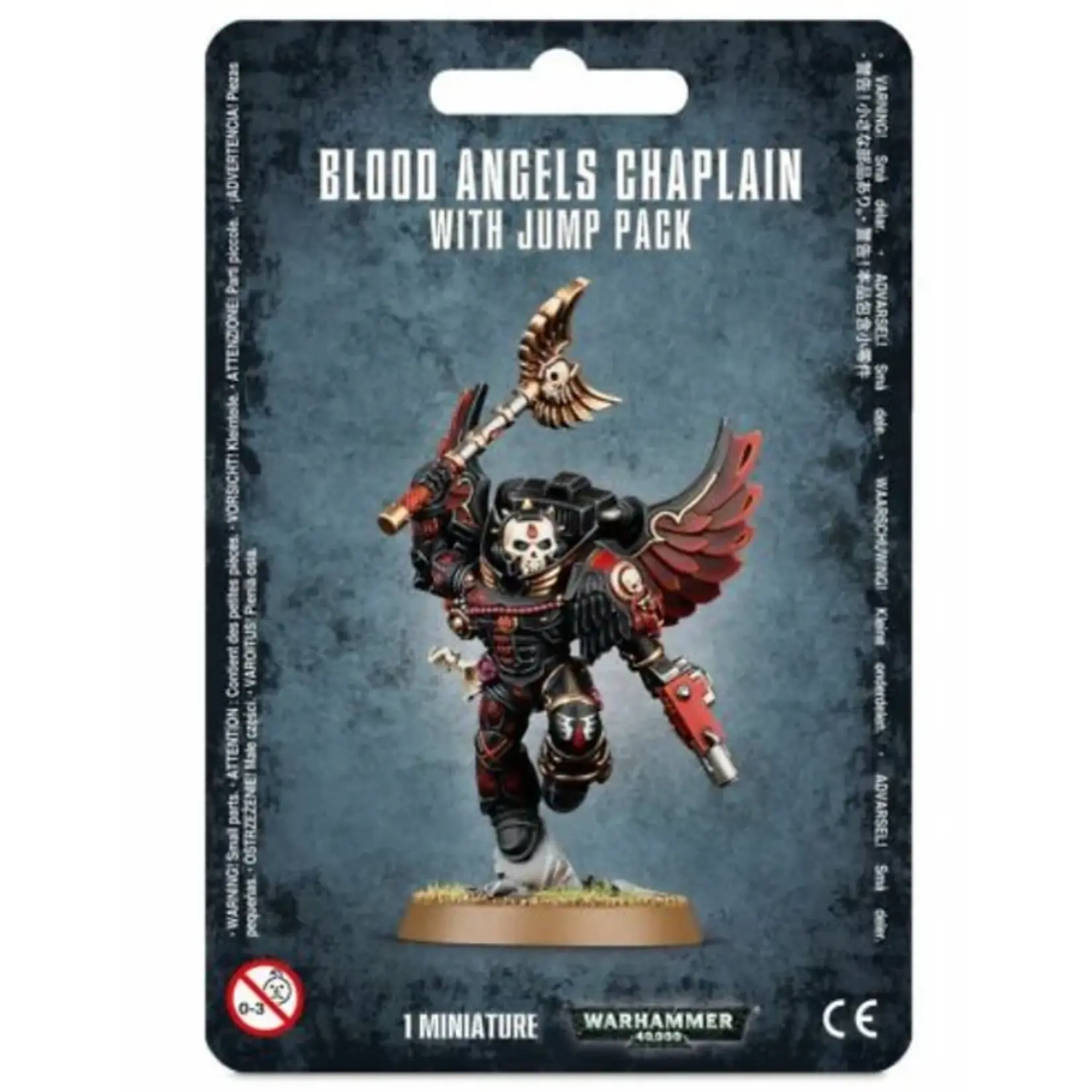 Games Workshop Blood Angels Chaplain with Jump Pack
