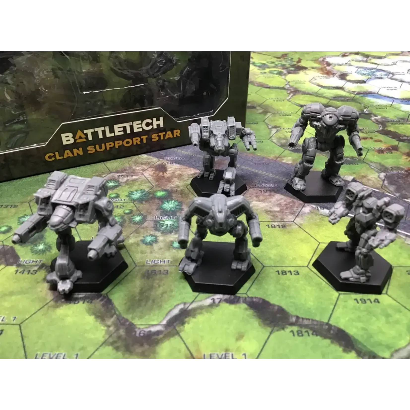 Catalyst Game Labs BattleTech: Miniature Force Pack - Clan Support Star