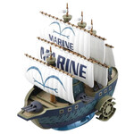 BANDAI CO One Piece Grand Ship Model Kit #007 Marine Ship