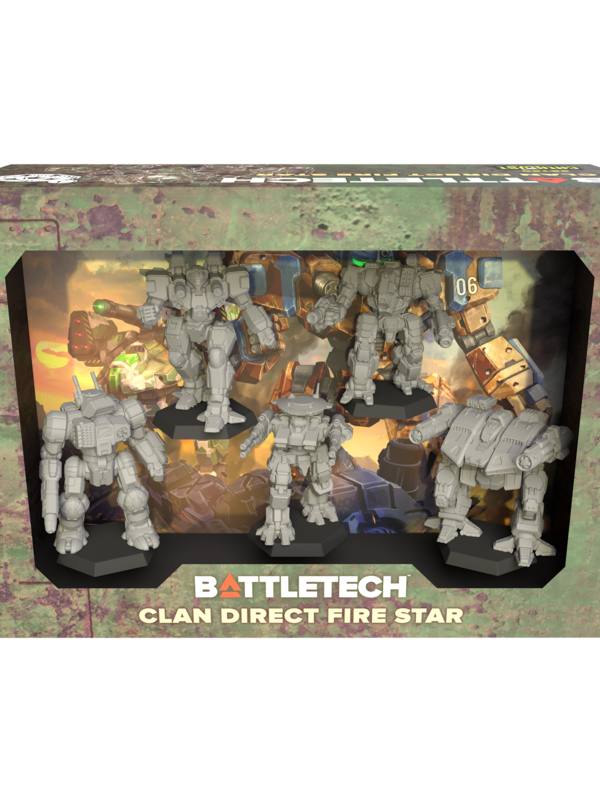 Catalyst Game Labs BattleTech: Mercenaries Force Pack - The Clans Direct Fire Star