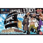 BANDAI CO One Piece Grand Ship Collection Model Kit Marshall D. Teach's Ship