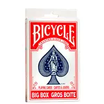 The United States Playing Card Company Bicycle Big Box Mixed Red Blue