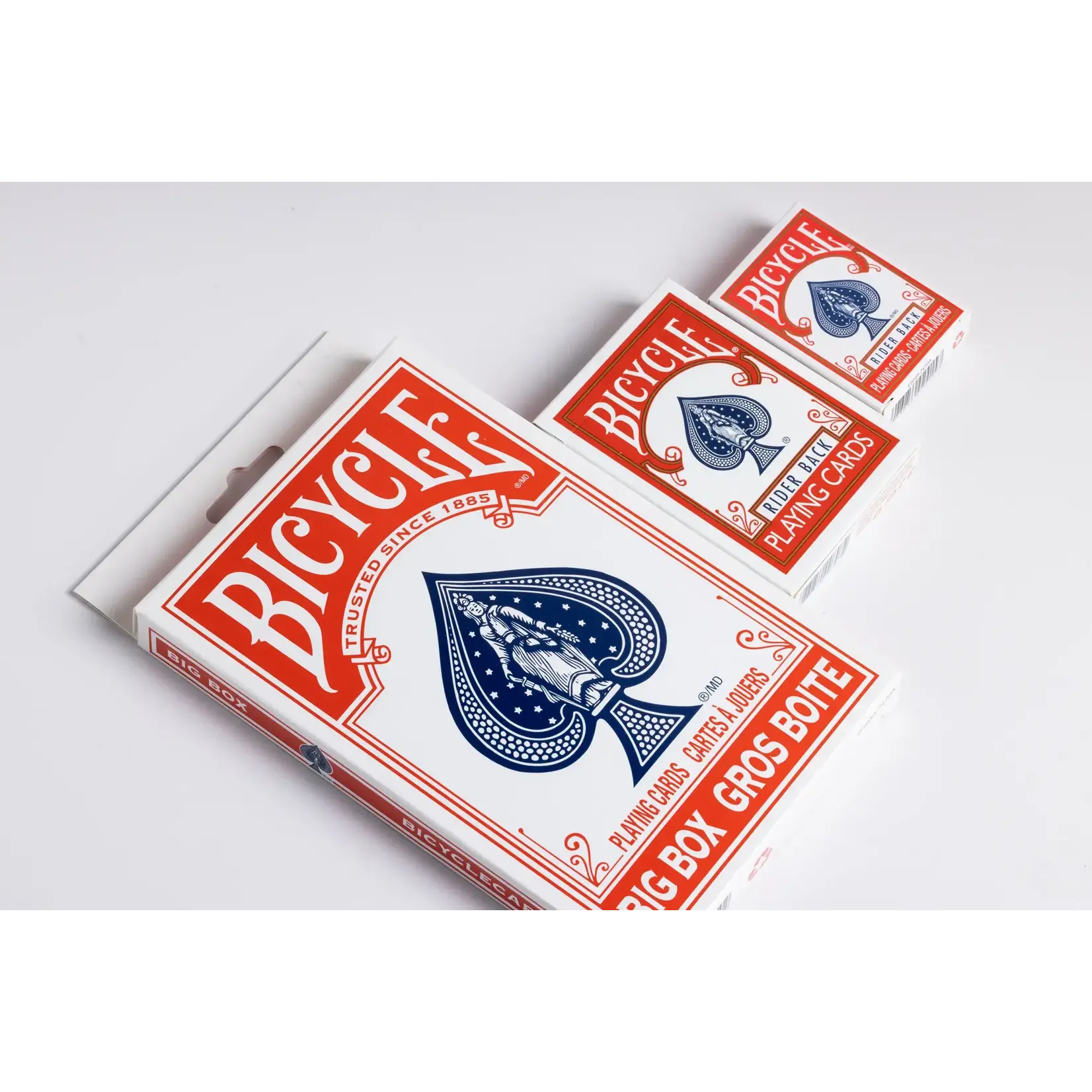 The United States Playing Card Company Bicycle Big Box Mixed Red Blue