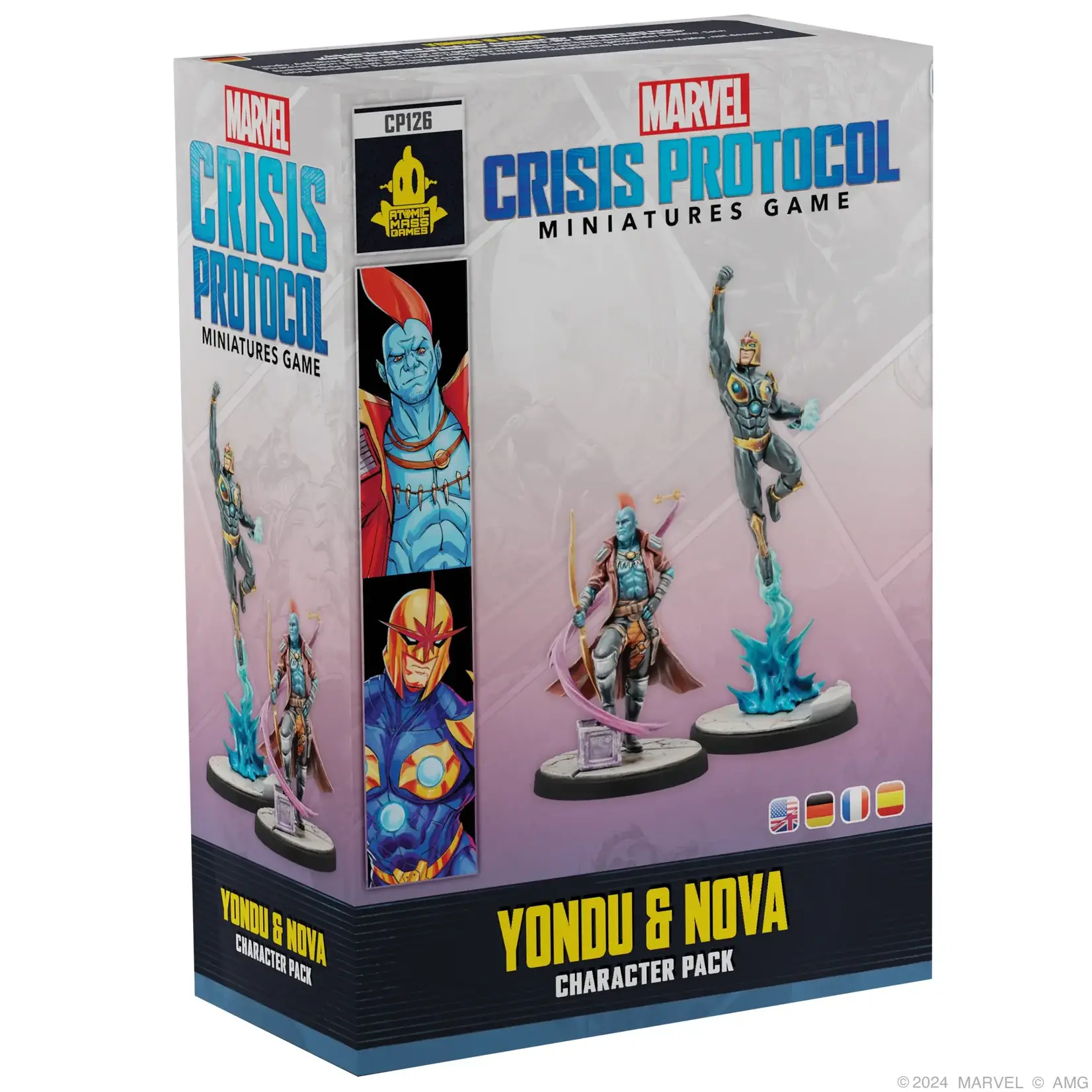 Atomic Mass Games MCP Yondu & Nova Character Pack