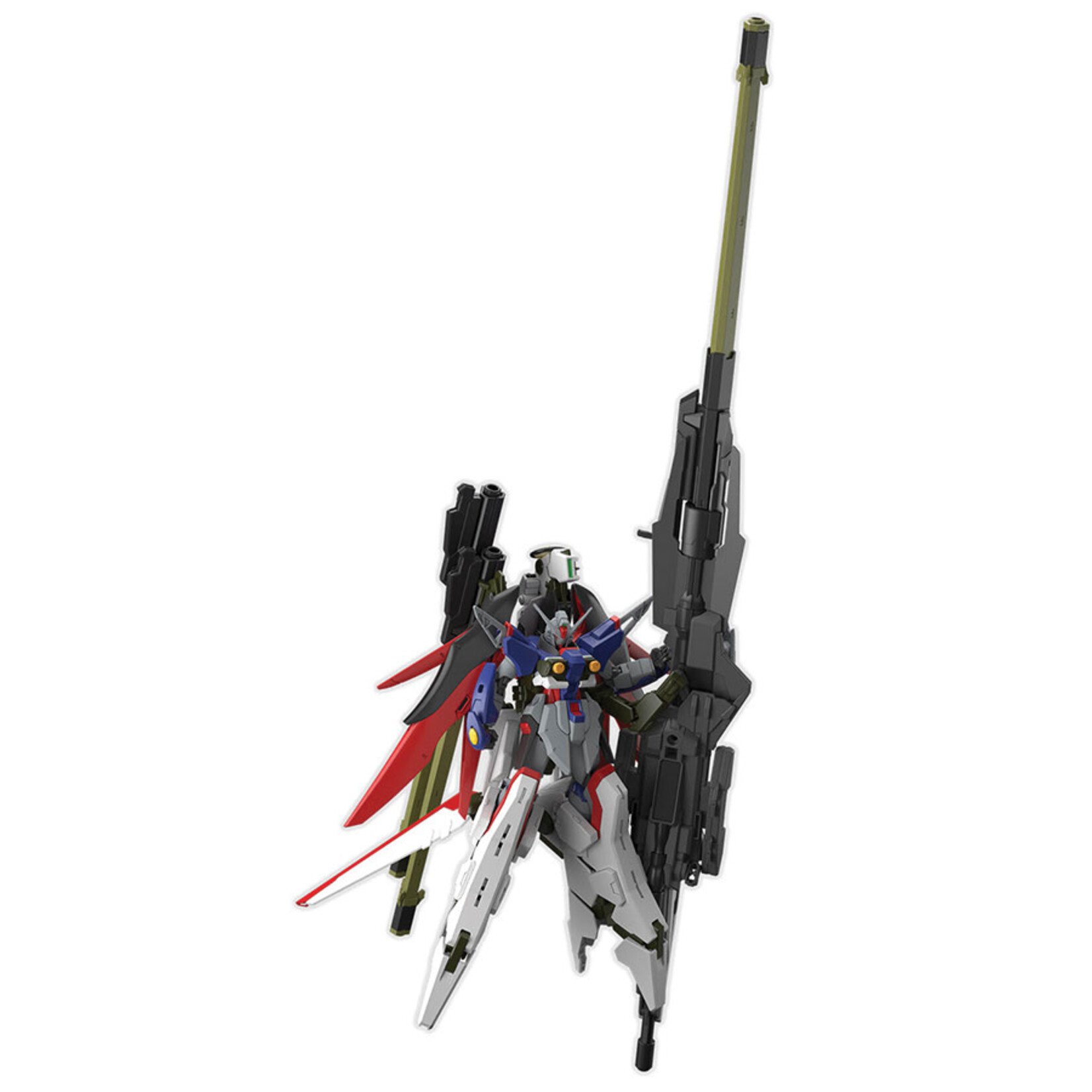 BANDAI CO Gunpla: High Grade 1/144 - Destiny Gundam Spec & Zeus Silhoutte