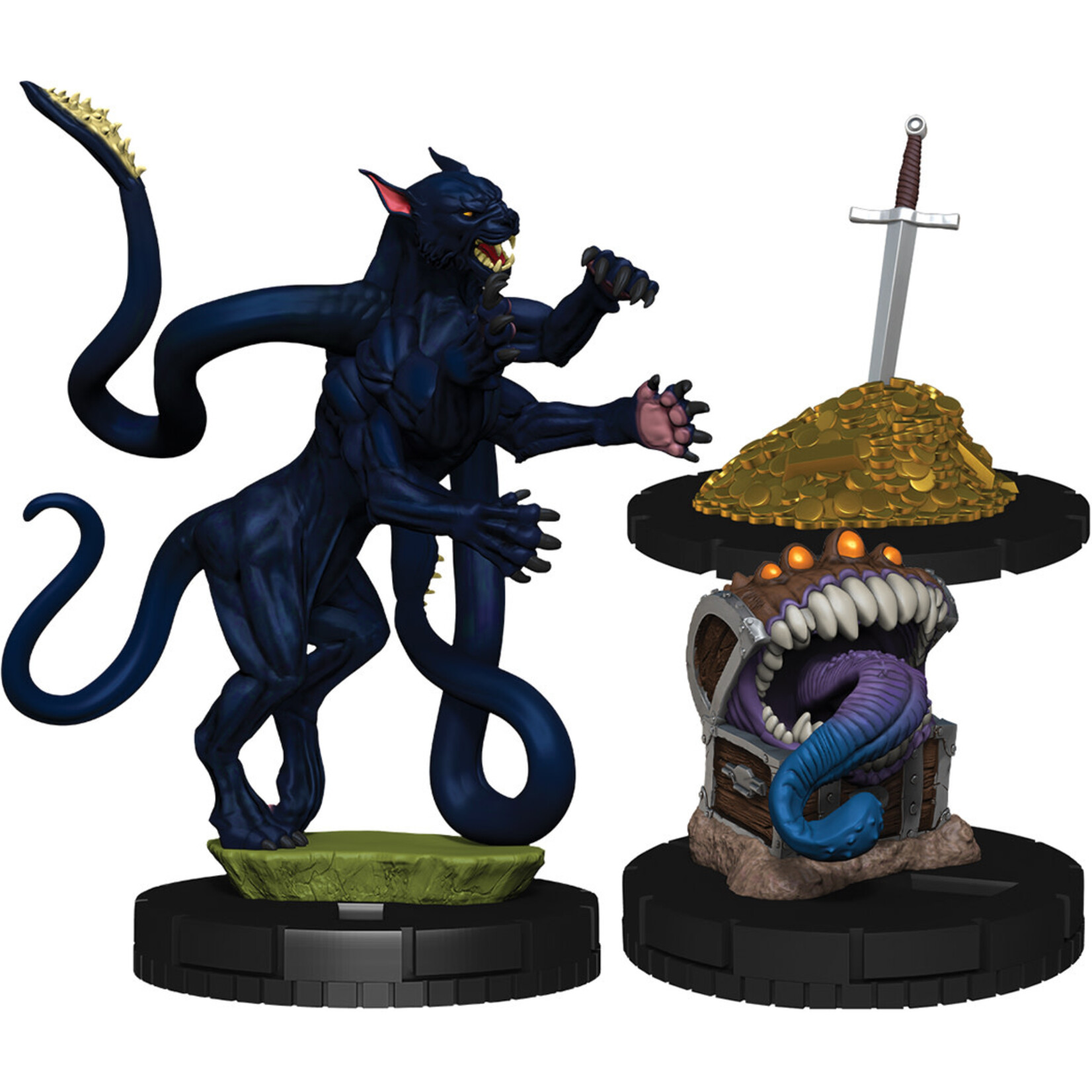 WIZKIDS/NECA D&D HeroClix: Iconix - Den of the Displacer Beast