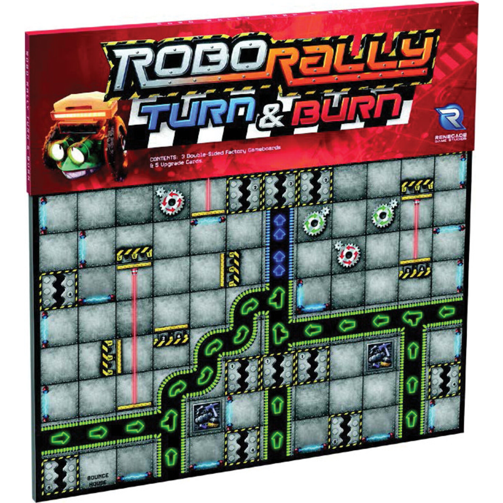 Renegade Game Studios Robo Rally Turn & Burn Expansion