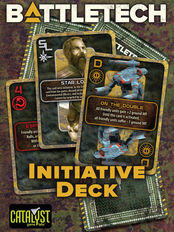 Catalyst Game Labs Battletech Initiative Deck