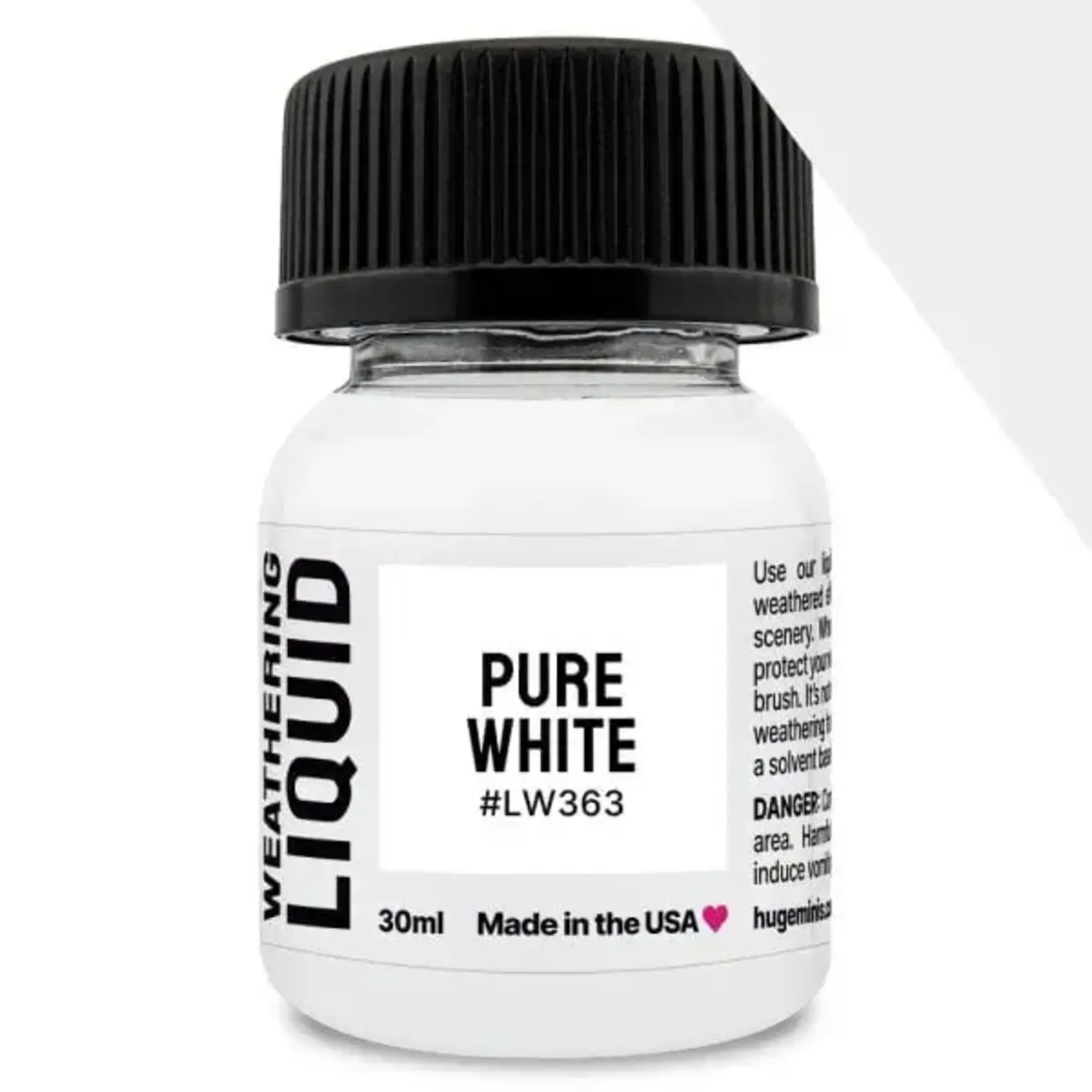 Huge Miniatures Weathering Liquid - PURE WHITE