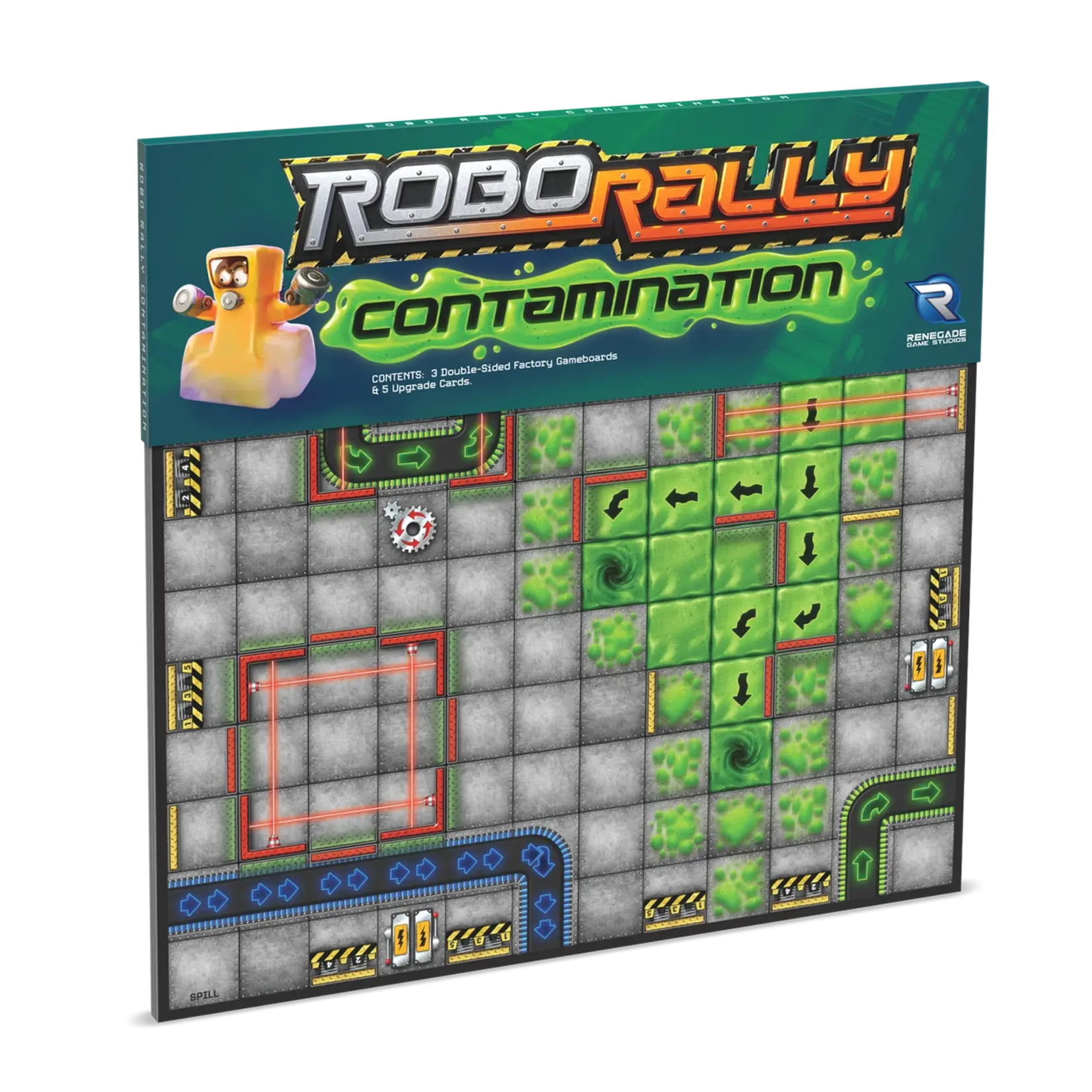 Renegade Game Studios Robo Rally Contamination Expansion