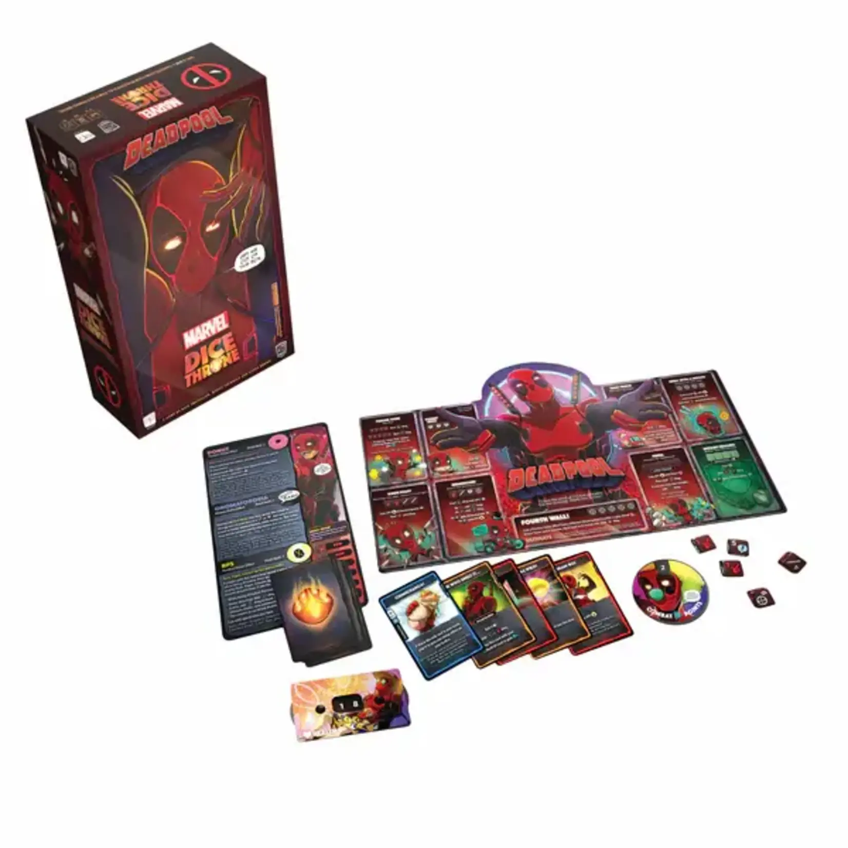 Marvel Dice Throne Deadpool Edition Standalone Dice Battle