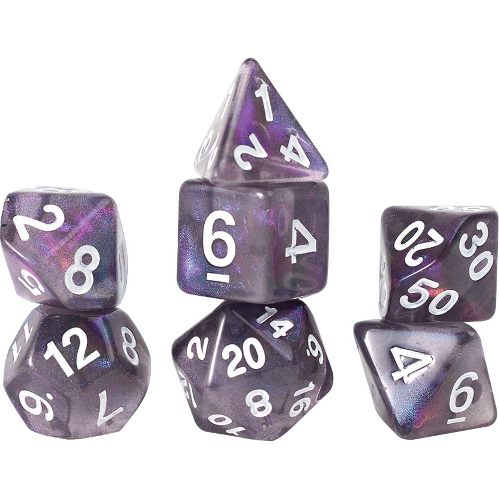 Sirius Dice RPG Dice Set (7): Treasure Series - Amethyst