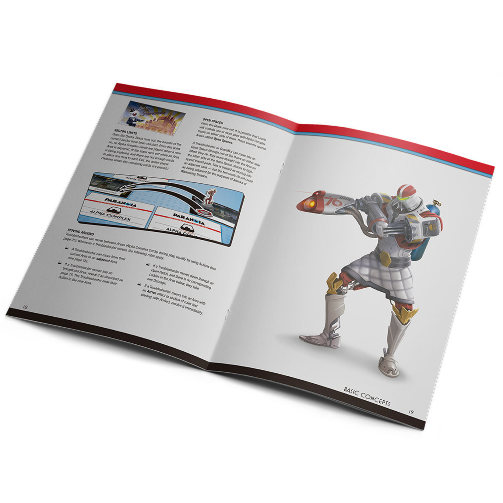 Modiphius Paranoia The Uncooperative Board Game