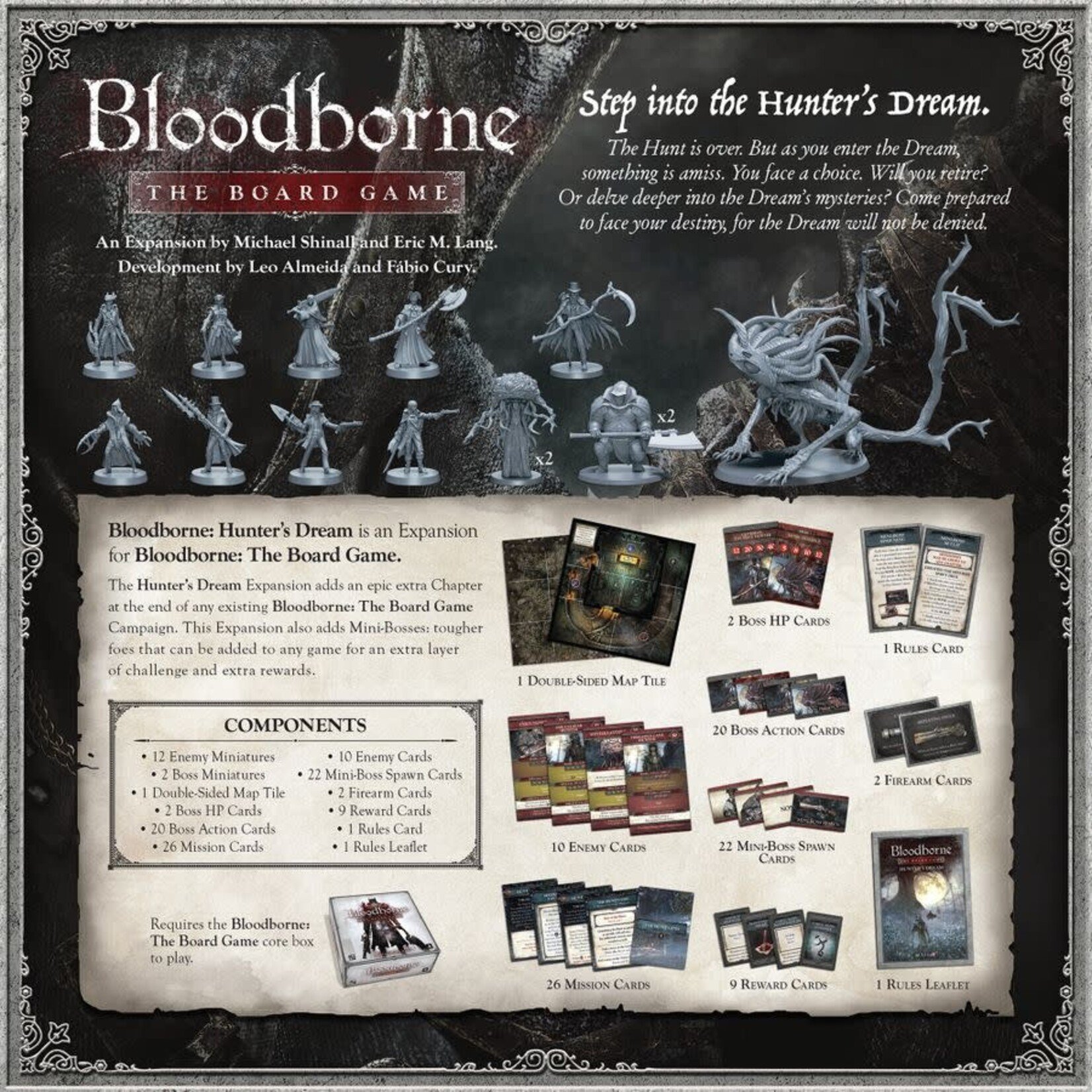 CMON Bloodborne: The Board Game Hunter's Dream  Expansion + Extras