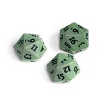 Ultra Pro Vivid Heavy Metal D20 Dice Cool Matcha (2pk)