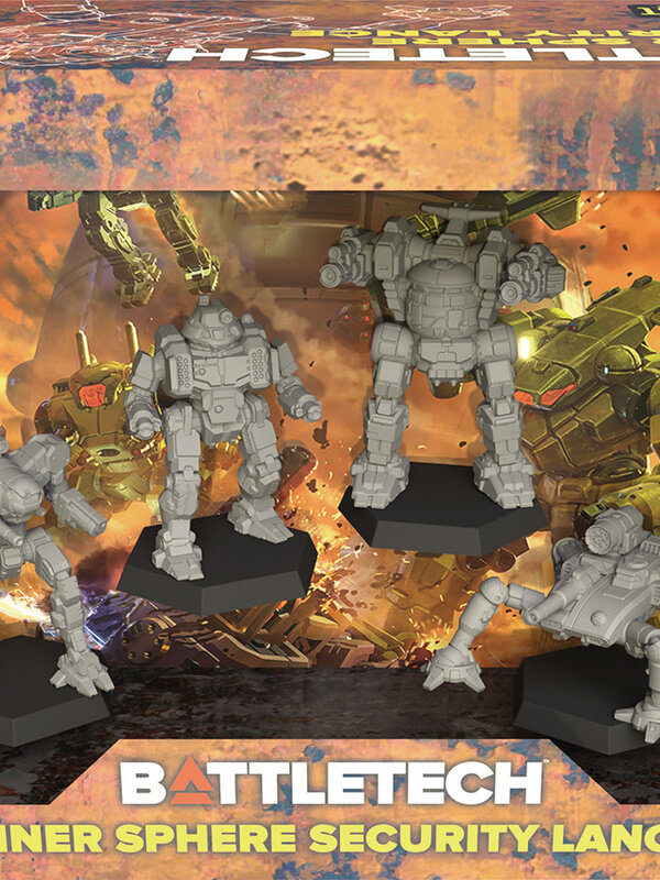 Catalyst Game Labs BattleTech: Mercenaries Force Pack - Inner Sphere Security Lance