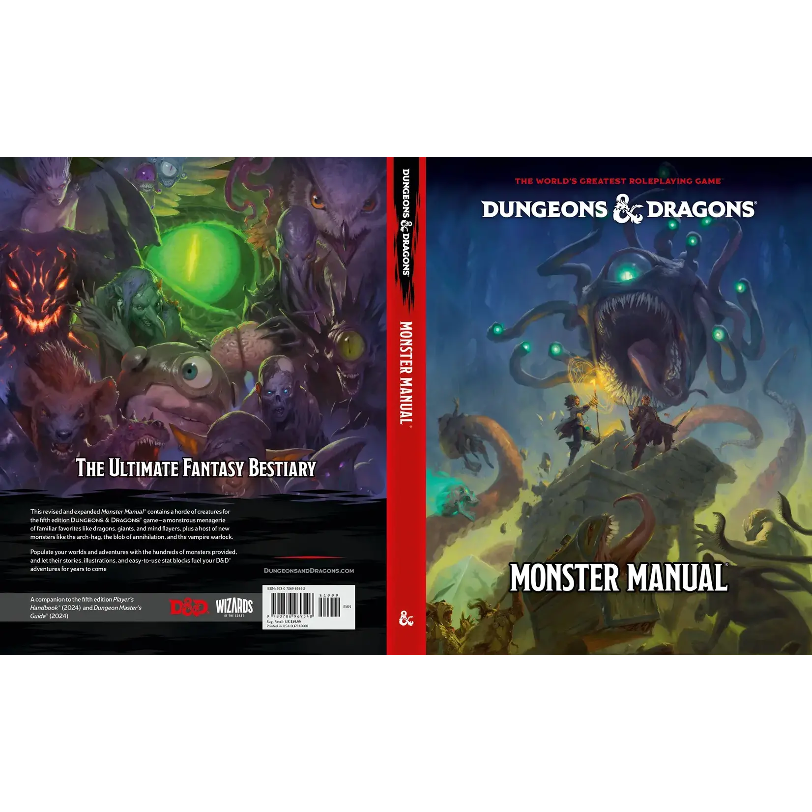 WOTC D&D D&D Monster Manual 2025