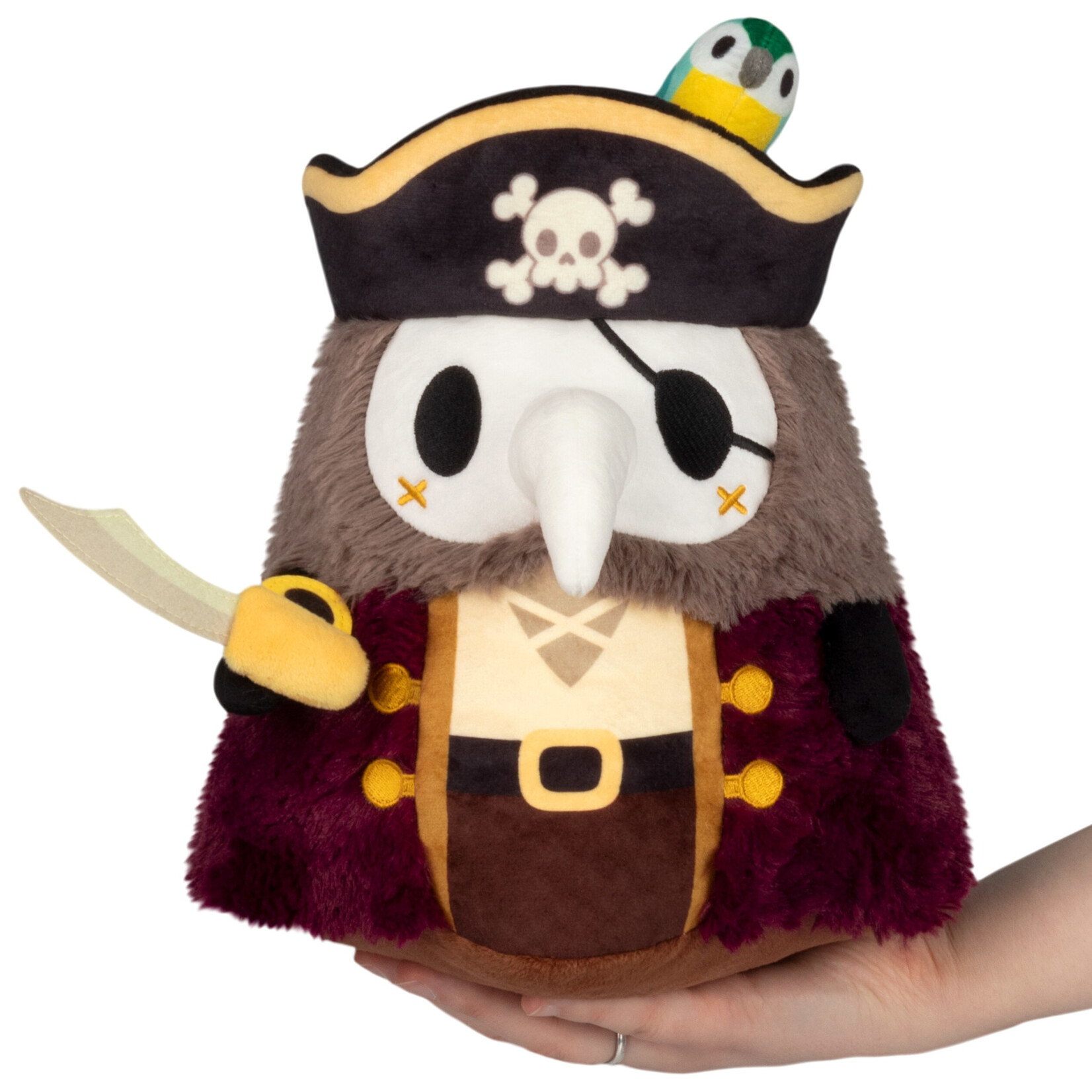 squishable Mini Pirate Doctor Plague Squishable 10"