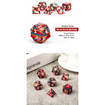 Stripe Dice Set Festival 7pc