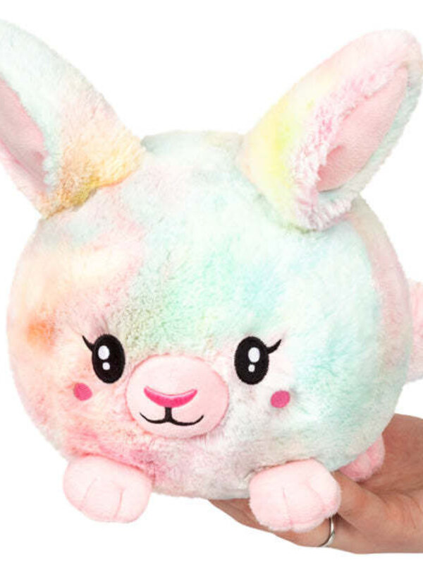 squishable Mini Tie Dye Fluffy Bunny Squishable 6"