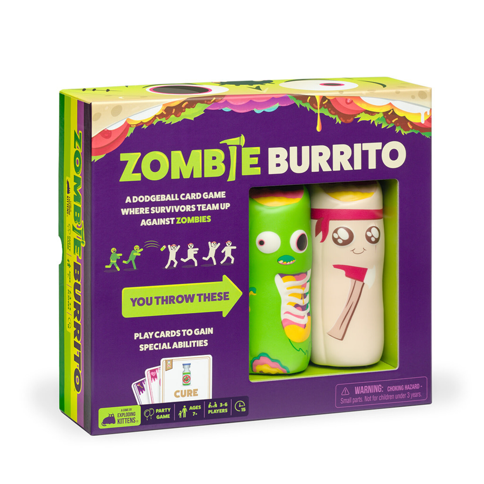 Exploding Kittens LLC Zombie Burrito
