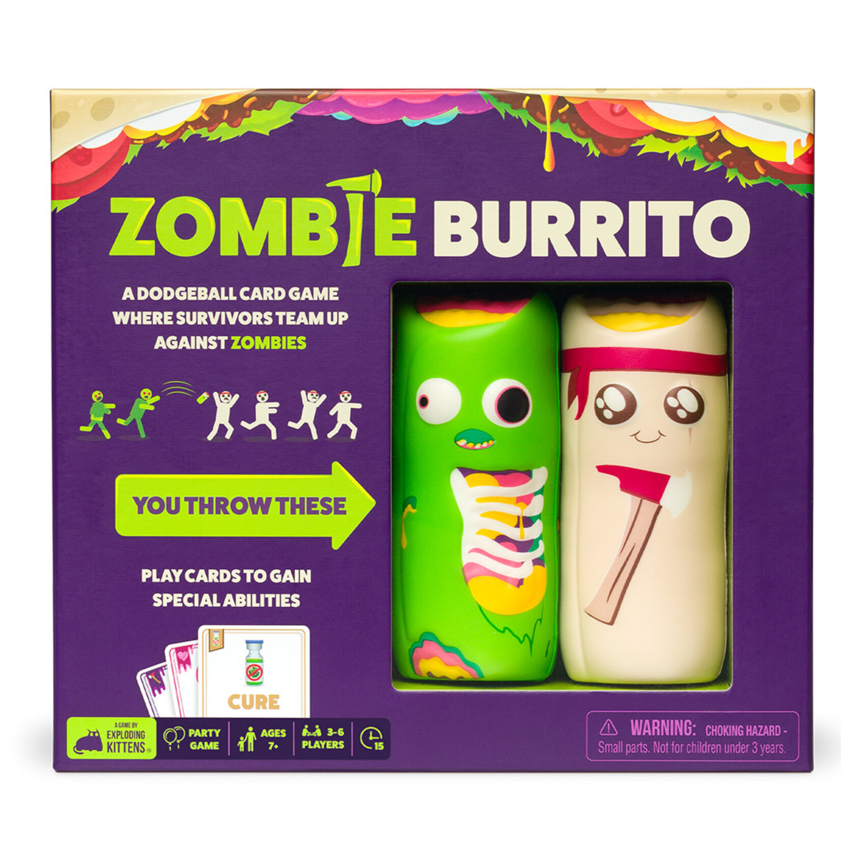 Exploding Kittens LLC Zombie Burrito