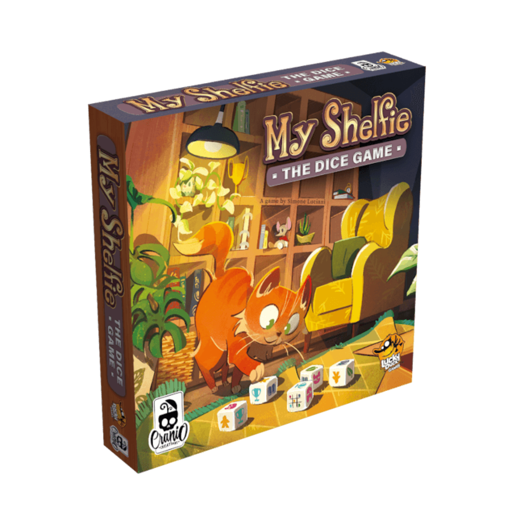 Lucky Duck Games My Shelfie Dice Game