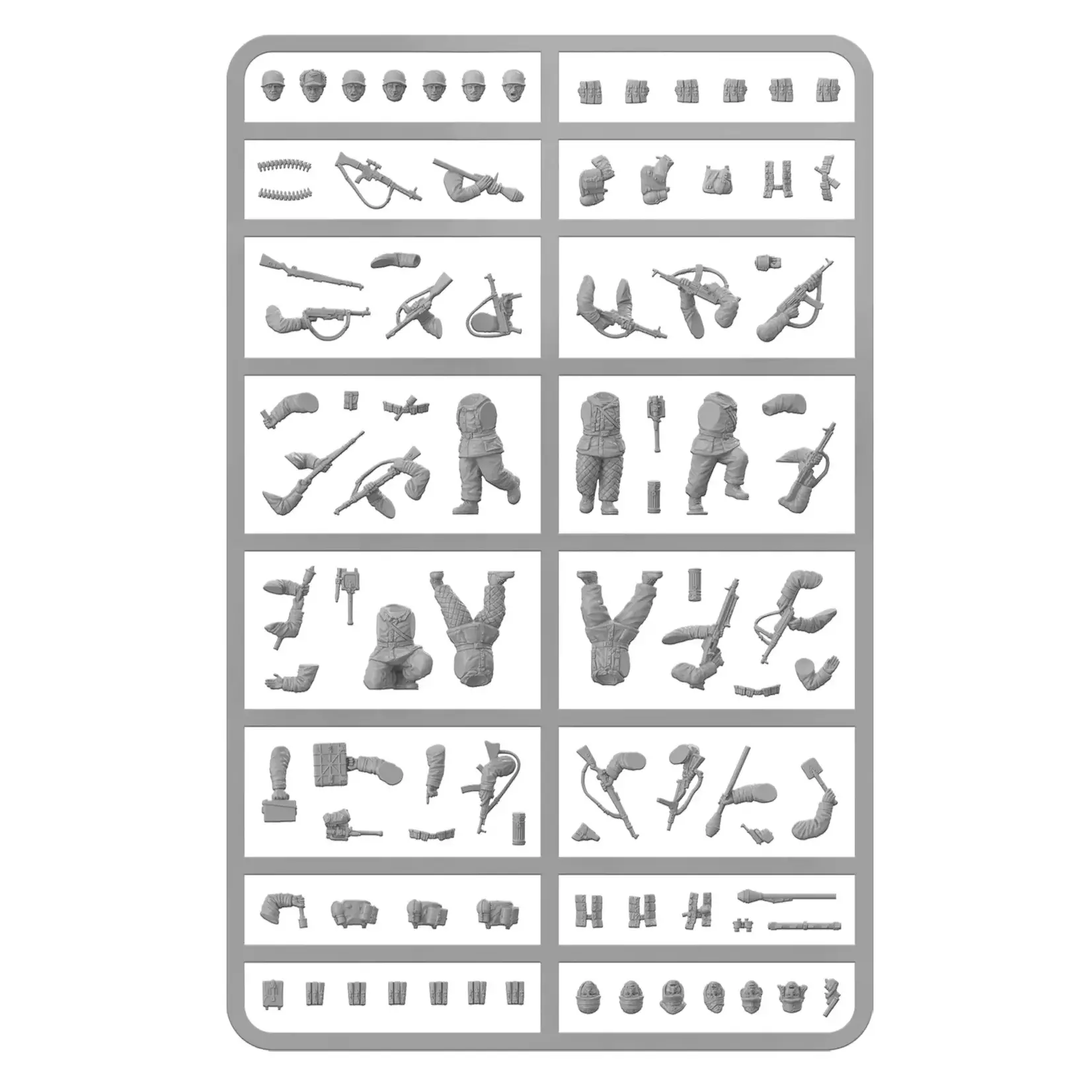 Warlord Bolt Action Winter Fallschirmjager Starter Army