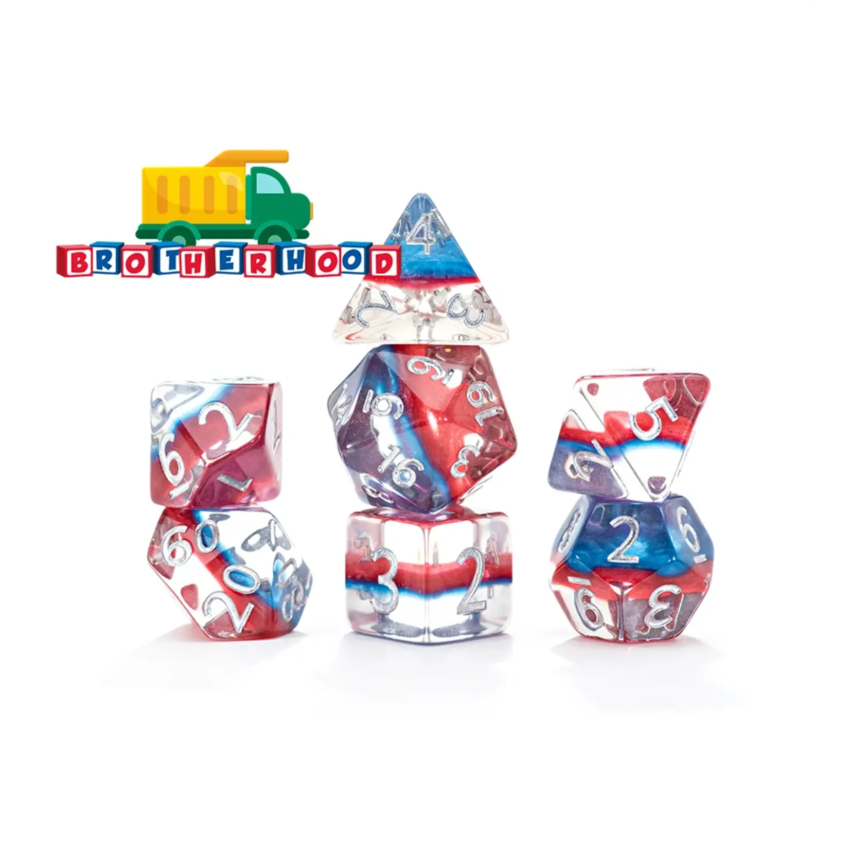 Gate Keeper Games Eclipse Dice - 'Brotherhood' 7-Die Set