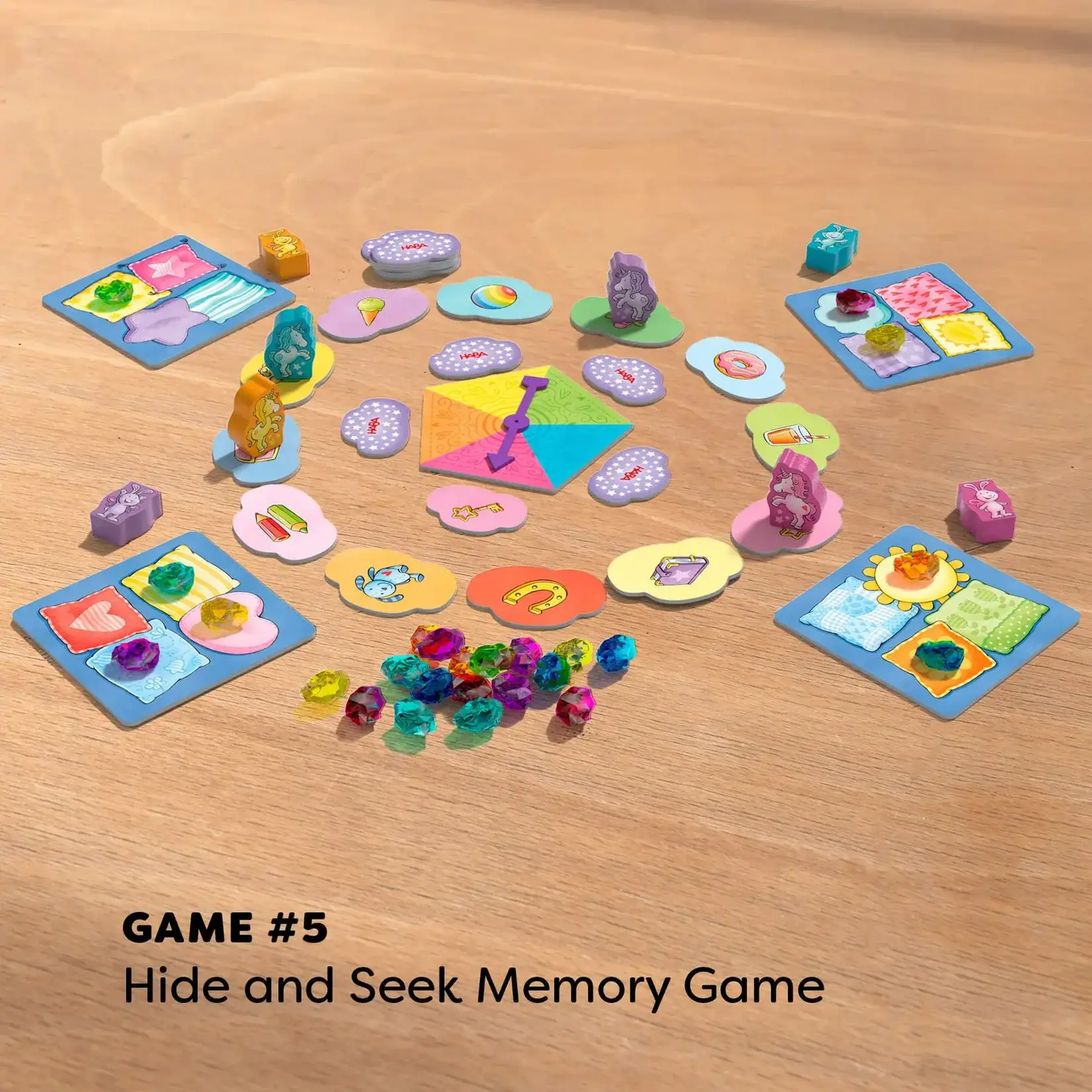 HABA USA Unicorn Glitterluck Game Collection