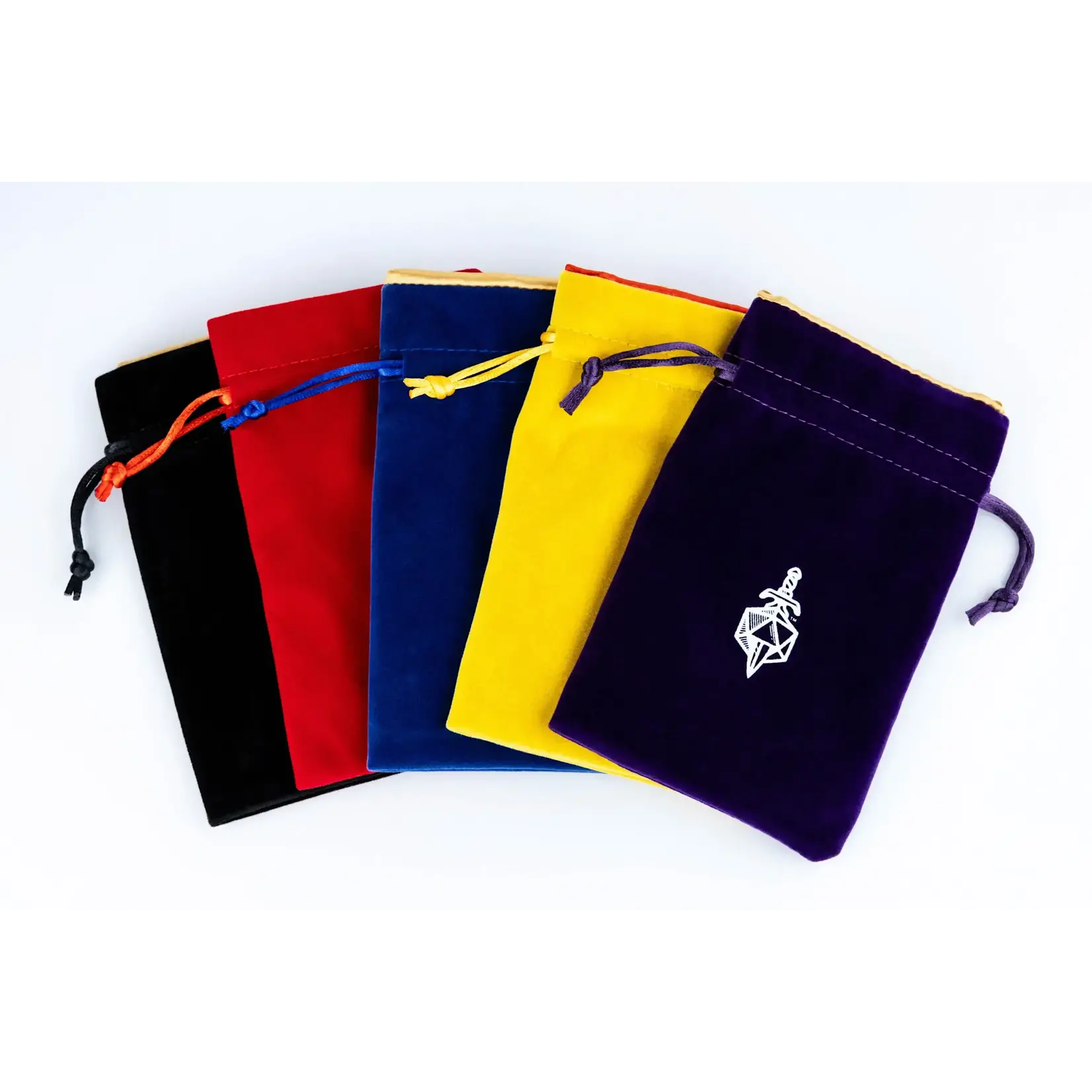 FanRoll Velvet Dice Bag