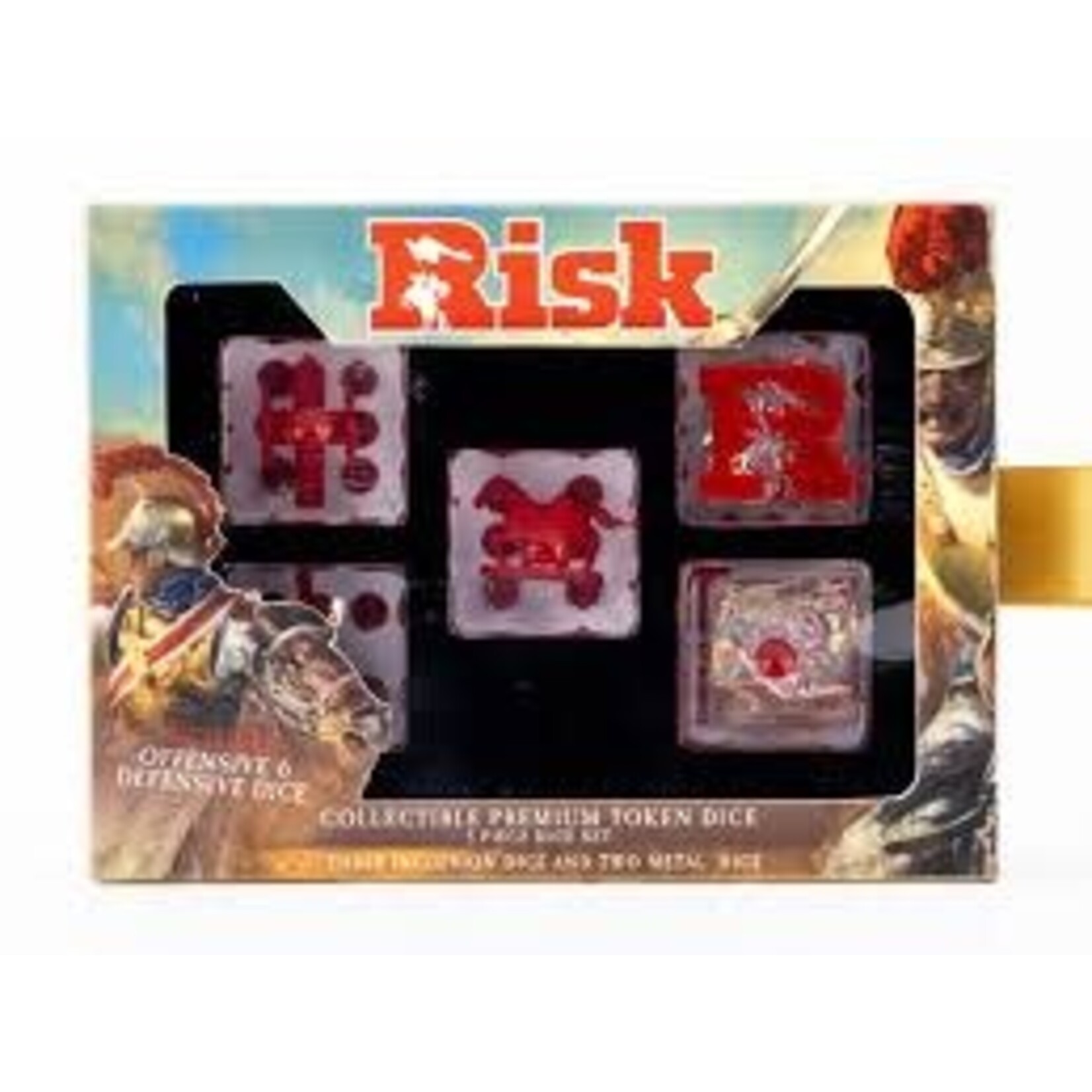 FanRoll RISK 22mm Oversized Dice Set: Offense and Defense Dice
