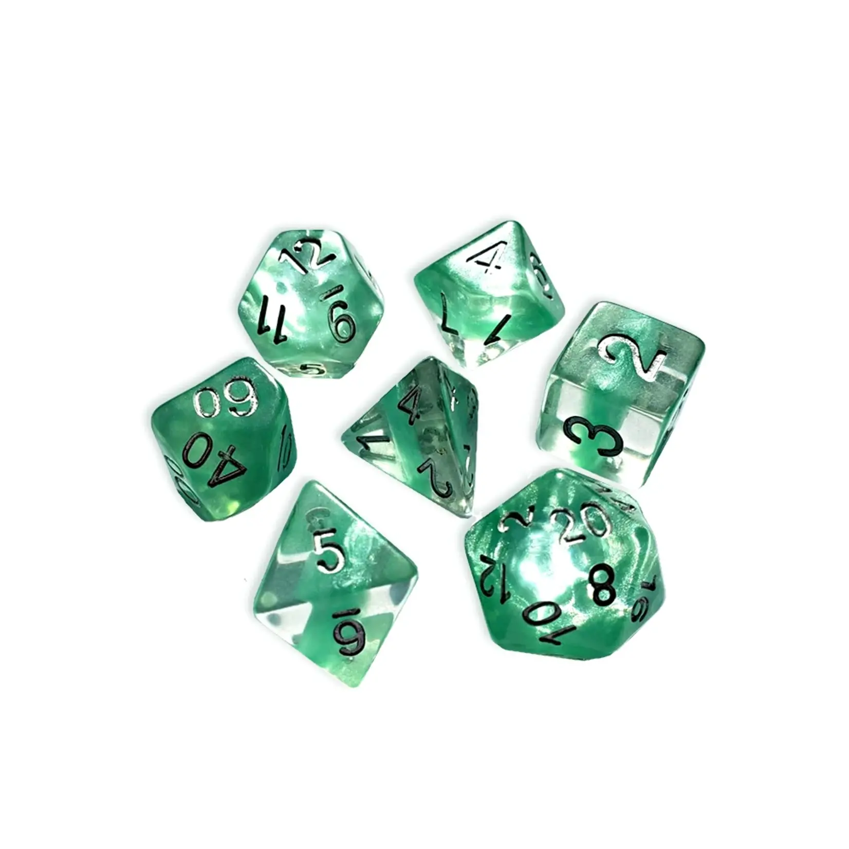Gate Keeper Games Neutron Dice - 'Mint Green'