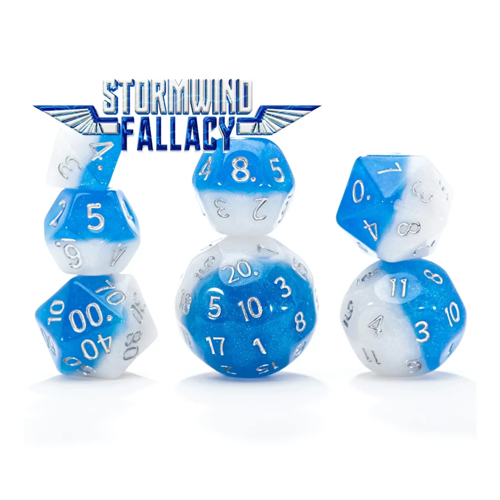 Gate Keeper Games “Stormwind Fallacy” Double Dice 7-Die Set