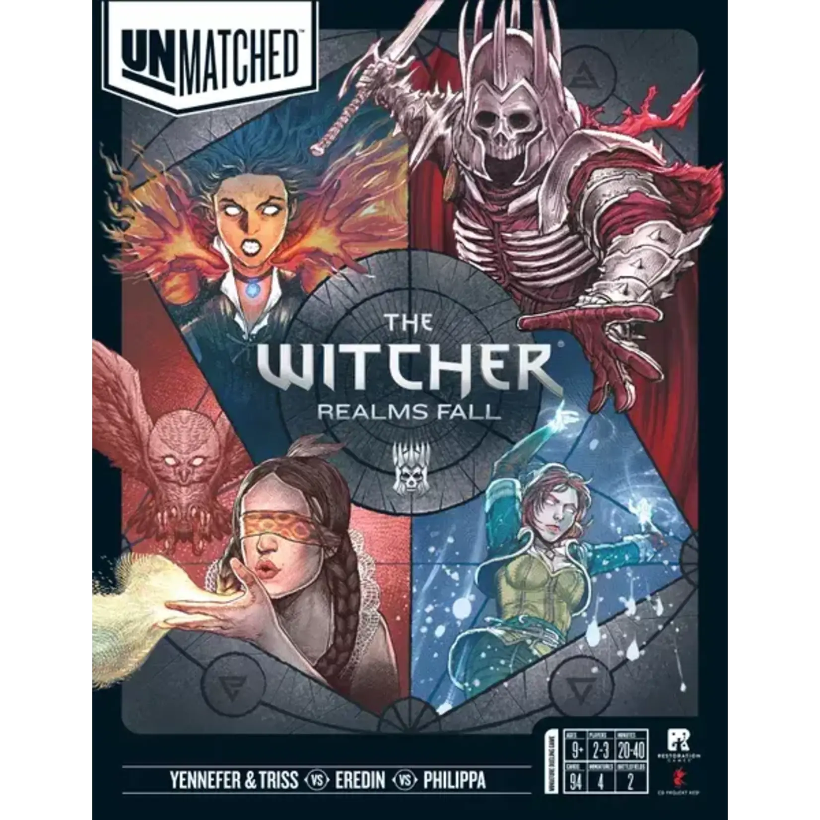 Restoration Games Unmatched: Witcher - Realms Fall