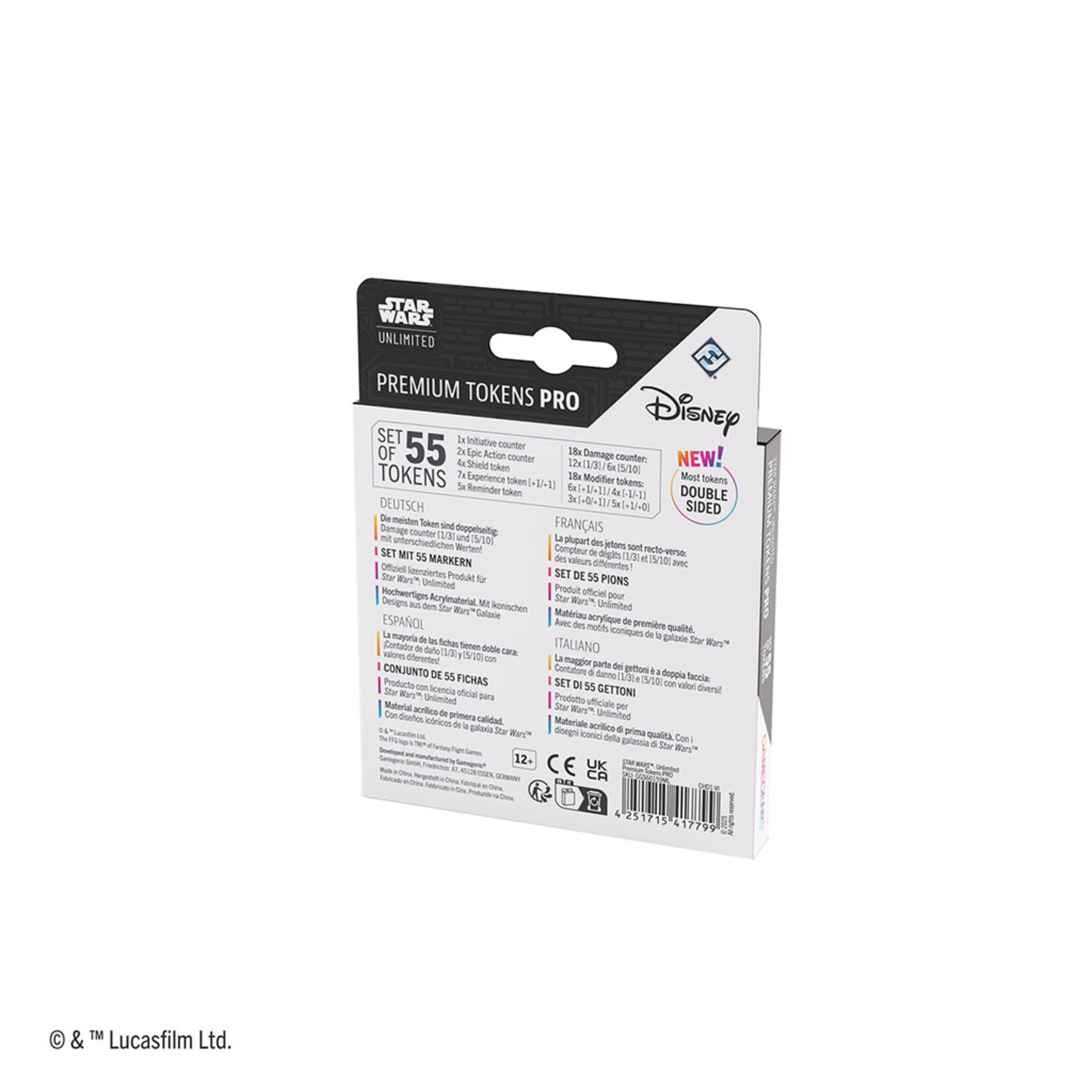 GAMEGEN!C Star Wars Unlimited Premium Tokens Pro