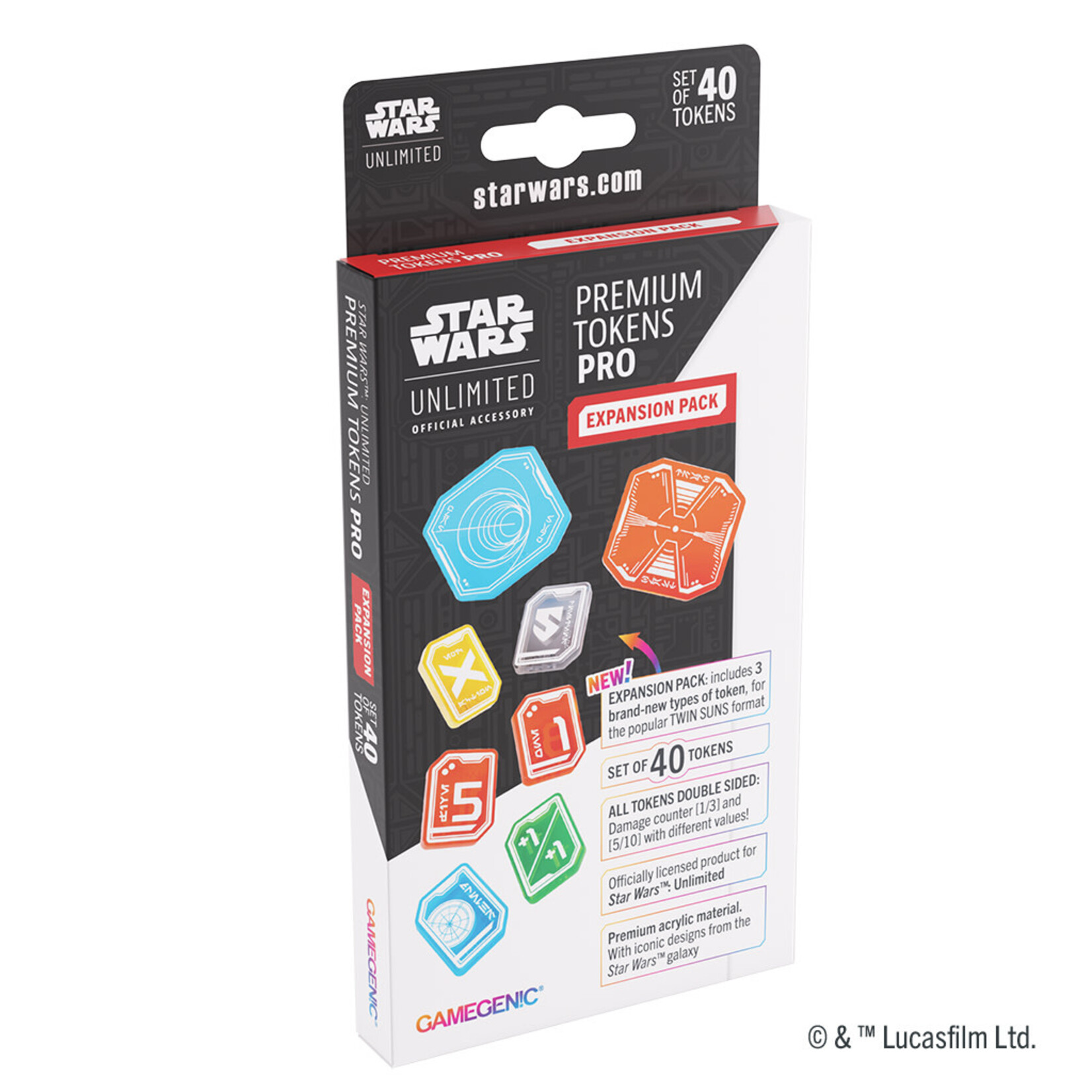 GAMEGEN!C Star Wars Unlimited Premium Tokens Pro Expansion Pack