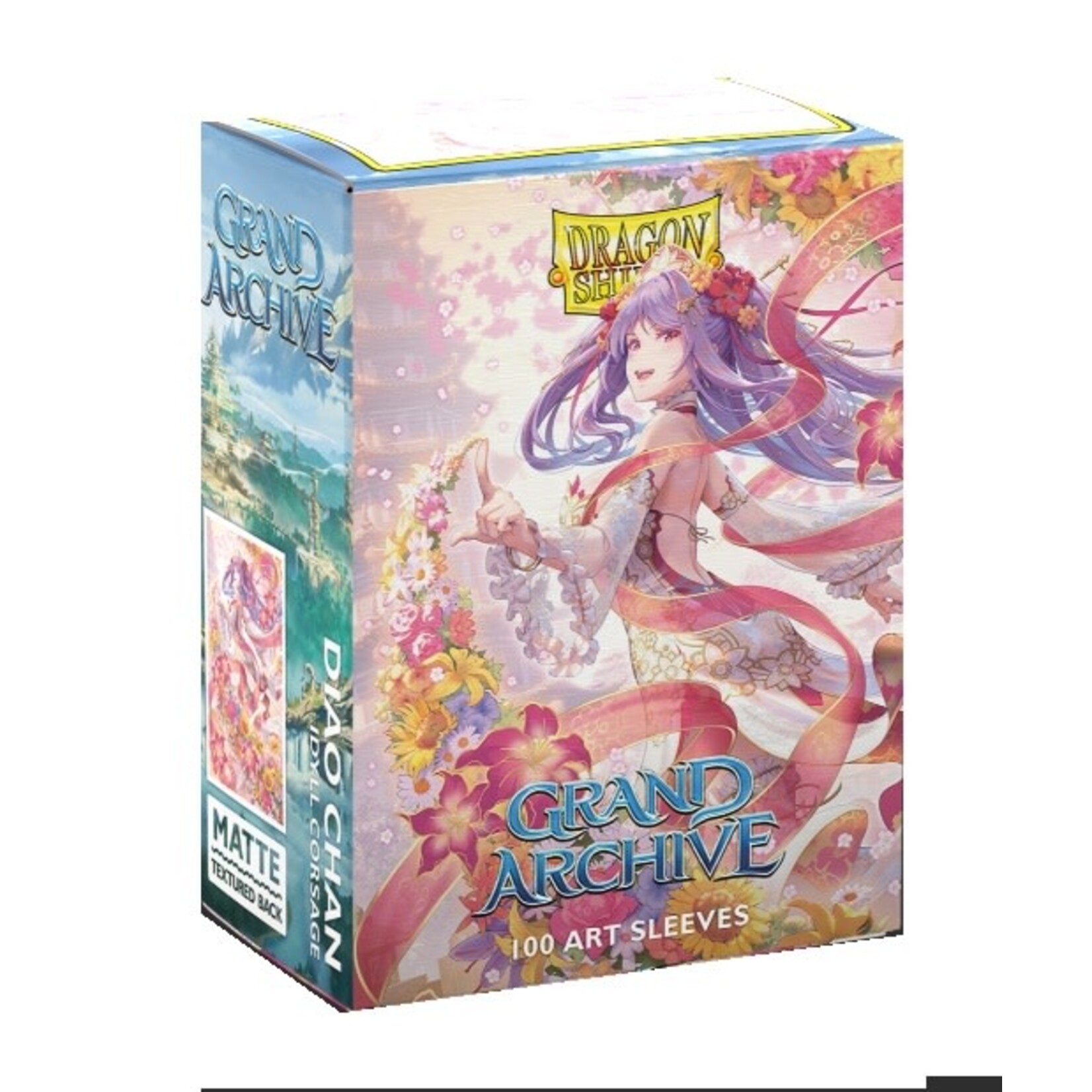 Arcane Tinmen Dragon Shields (100) Matte Art - Grand Archive - Diao Chan