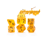 Gate Keeper Games Flowstone Dice - 'Honeycomb' 7-Die Set