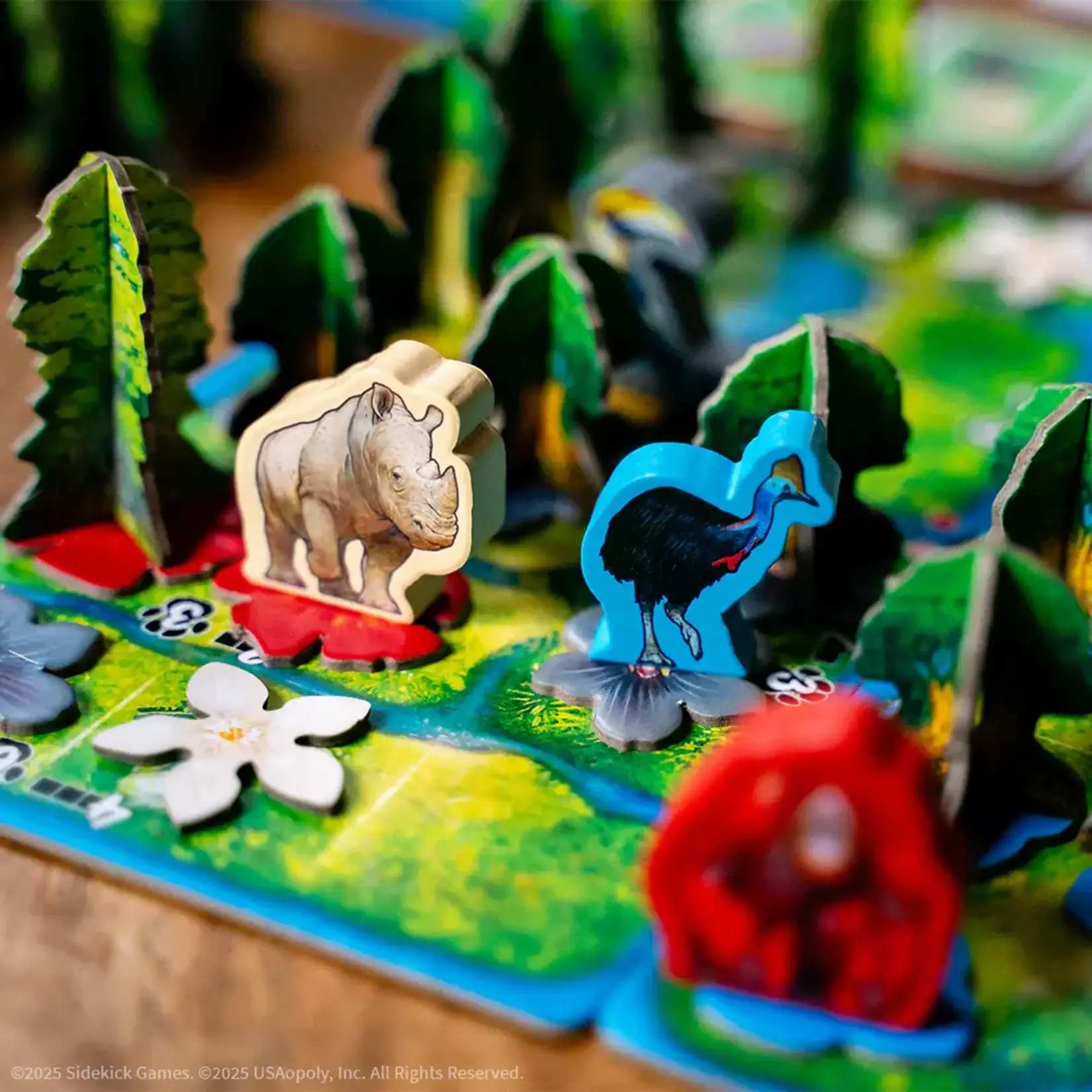 USAopoly HUTAN Life in the Rainforest