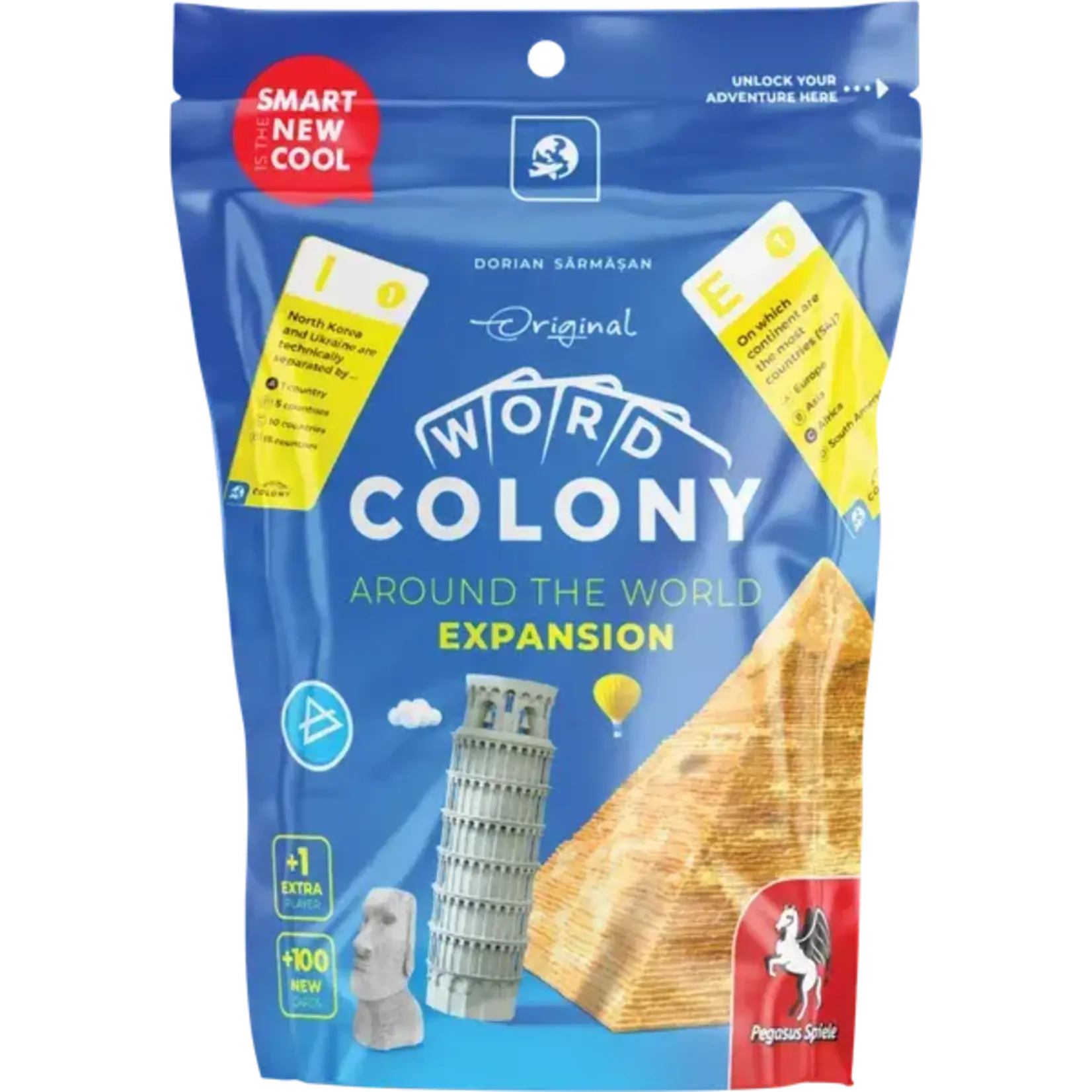 Pegasus Spiele Word Colony Around the World Expansion