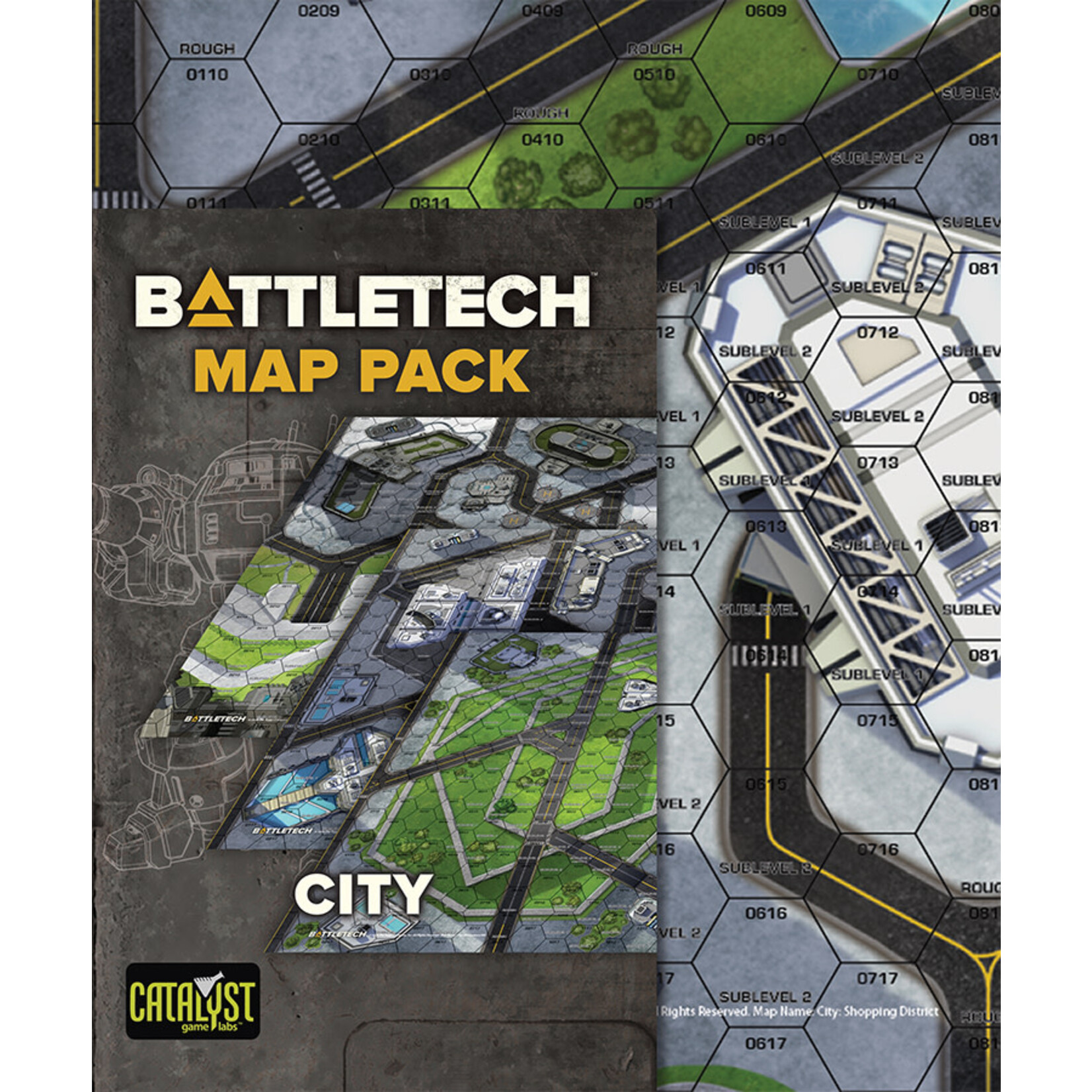 Catalyst Game Labs BattleTech Map Pack City