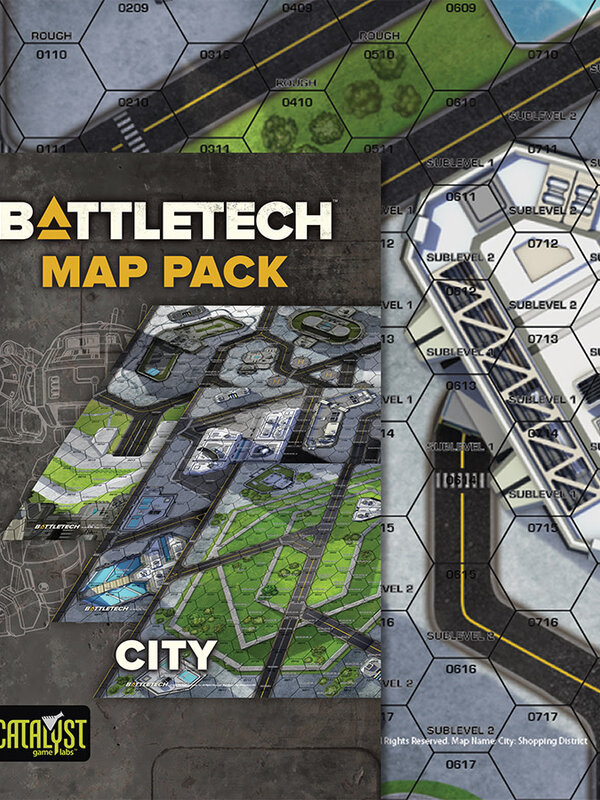 Catalyst Game Labs BattleTech Map Pack City